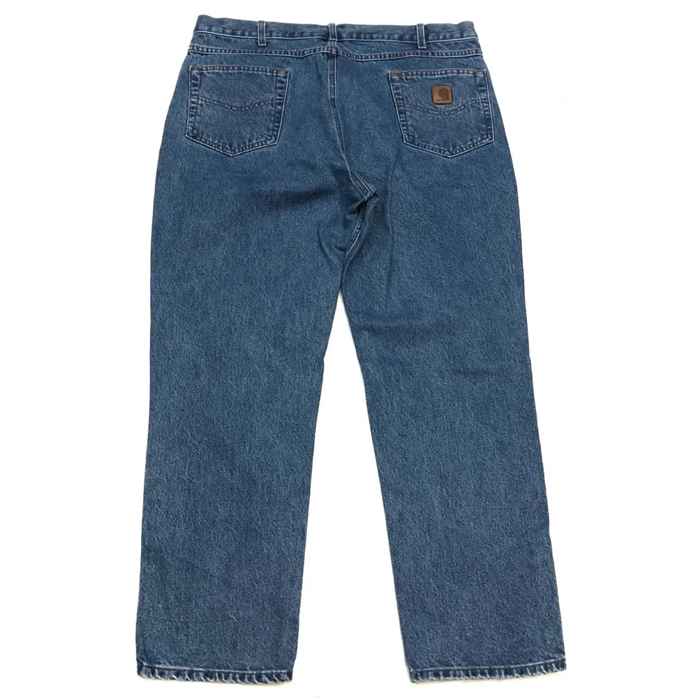 Carhartt 40x30 Straight Fit Heavyweight 5-Pocket Tapered Jean Mens